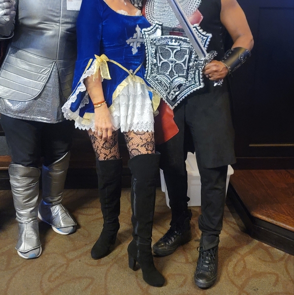 Nine west gorgeous black boots over the knee sz 7.5M - Picture 8 of 8